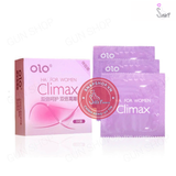 (Snapshop) Bao cao su OLO 0.01 Climax Ha For Women - Siêu mỏng, dưỡng ẩm, gai li ti - Hộp 10 cái Chính Hãng