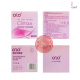 (Snapshop) Bao cao su OLO 0.01 Climax Ha For Women - Siêu mỏng, dưỡng ẩm, gai li ti - Hộp 10 cái Chính Hãng