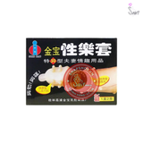 (Snapshop) Bao cao su Gold - Gai và bi - Hộp 2 cái Chính Hãng