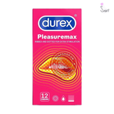(Snapshop) Bao cao su Durex Pleasuremax - Size lớn 56mm, gân và điểm nổi - Hộp 12 cái Chính Hãng