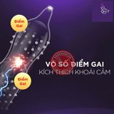 (Snapshop) Bao cao su Sagami Feel Up - Siêu điểm nổi - Hộp 10 cái Chính Hãng
