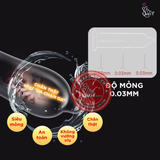 (Snapshop) Bao cao su Sagami Feel Up - Siêu điểm nổi - Hộp 10 cái Chính Hãng