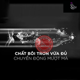 (Snapshop) Bao cao su Sagami Feel Up - Siêu điểm nổi - Hộp 10 cái Chính Hãng