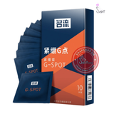 (Snapshop) Bao cao su Mingliu G - Spot - Điểm nổi, 49mm - Hộp 10 cái Chính Hãng