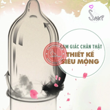(Snapshop) Bao cao su Quinn Nude Fit - Siêu mỏng, chống tuột - Hộp 12 cái Chính Hãng