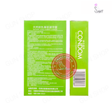(Snapshop) Bao cao su Muaisi Xanh Lá - Siêu mỏng, hương dâu - Hộp 10 cái Chính Hãng