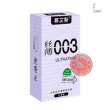 (Snapshop) Bao cao su Muaisi 0.03 Ultrathin Trắng - Siêu mỏng, siêu mềm - Hộp 12 cái Chính Hãng