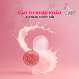 (Snapshop) Bao cao su quan hệ miệng OLO Oral Sex - Siêu mỏng - Hộp 10 cái Chính Hãng