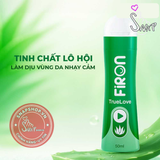 (Snapshop) Gel bôi trơn tinh chất lô hội Firon True Love - Chai 50ml Chính Hãng