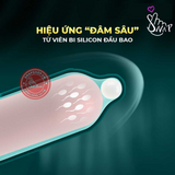 (Snapshop) Bao cao su OLO Rồng vàng - Gai bi vòng - Hộp 1 cái + 1 bi silicon Chính Hãng