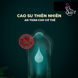 (Snapshop) Bao cao su OLO 0.01 Đen - Siêu mỏng, hương vani - Hộp 10 cái Chính Hãng