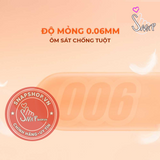 (Snapshop) Bao cao su Shell Pulse Lasting Pleasure - Hương nước hoa cao cấp, kéo dài, gân nổi - Hộp 10 cái Chính Hãng