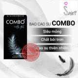 (Snapshop) Bao cao su Combo - Mỏng mịn, không mùi - Hộp 10 cái Chính Hãng