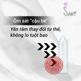 (Snapshop) Bao cao su Combo - Mỏng mịn, không mùi - Hộp 10 cái Chính Hãng