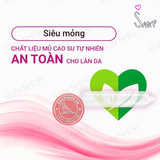 (Snapshop) Bao cao su Relax - Hương dâu - Hộp 12 cái Chính Hãng