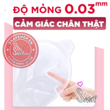 (Snapshop) Bao cao su Sagami Exceed 2000 - Siêu mỏng 0.03mm - Hộp 12 cái Chính Hãng