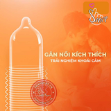 (Snapshop) Bao cao su Durex Excita Ribbed - Gân nổi - Hộp 12 cái Chính Hãng