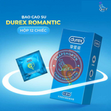 (Snapshop) Bao cao su Durex Romantic - Mềm và mỏng - Hộp 12 cái Chính Hãng