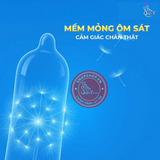 (Snapshop) Bao cao su Durex Romantic - Mềm và mỏng - Hộp 12 cái Chính Hãng