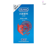 (Snapshop) Bao cao su Durex Love - Siêu mỏng, hương vani - Hộp 10 cái Chính Hãng