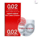 (Snapshop) Bao cao su Sagami 0.02mm - Siêu mỏng - Hộp 12 cái Chính Hãng