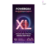 (Snapshop) Bao cao su Powergra Maxfit - Size 54mm, siêu mỏng, kéo dài, hương dâu - Hộp 10 cái Chính Hãng