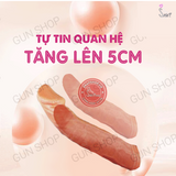 (Snapshop) Bao cao su đôn dên Baile Big Man tăng 5cm Chính Hãng