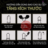 (Snapshop) Bao cao su đôn dên rung Baile Sweet Case Chính Hãng