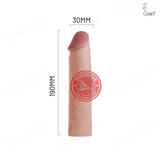 (Snapshop) Bao cao su đôn dên Lovetoy Pleasure X-Tender tăng 25mm Chính Hãng