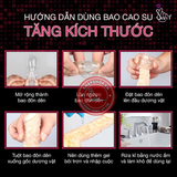 (Snapshop) Bao cao su đôn dên Pretty Love Medium 6.2 inch Chính Hãng