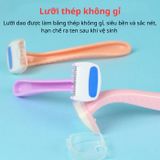 Dao Cạo Lông Vùng Kín Bikini Chống Xướt Thiết Kế Mới Dụng Cụ Cắt Tỉa Râu Lông Nách Chân Tay Chuyên Dụng - T515