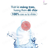 (Snapshop) Bao cao su Mingliu Double Lubricating - Nhiều gel bôi trơn - Hộp 10 cái Chính Hãng