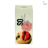 (Snapshop) Bao cao su SO Classic - Mỏng, nhiều gel bôi trơn - Hộp 12 cái Chính Hãng