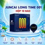 Bao cao su Juncai Long time, kéo dài thời gian, siêu mỏng 001, gân gai
