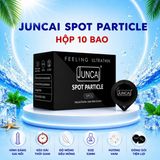 Bao cao su Juncai Spot Particle siêu mỏng 001, gai nhỏ, Hộp 10 bao