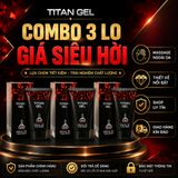 COMBO 3 HỘP TITAN GEL Bôi Trơn, Giá Siêu Hời ƯU ĐÃI liền tay săn ngay kẻo hết 773183