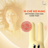 (Snapshop) Trứng rung hình thỏ Shelly Play Bunny Chính Hãng
