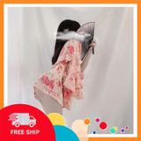 (Che Tên Khi Giao) Áo Choàng Ngủ Kimono Hoa Anh Đào Sexy Gợi Cảm Áo Khoác Nữ Ngoài Cosplay Cổ Trang Nhật Bản Quyến Rũ - N742 Cao Cấp Bảo Đảm
