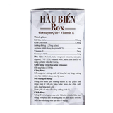 HÀU BIỂN ROX Bạc – Hộp 30 Viên Nang Cứng