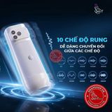 Âm đạo giả đa năng Galaku Sucking Cup 2in1 màu trắng Chính Hãng