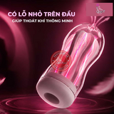 Âm đạo giả Galaku Air Color Hibiscus Pink Chính Hãng
