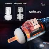 Âm đạo giả đa năng Svakom Godwin Chính Hãng