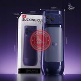 (Snapshop) Âm đạo giả đa năng Galaku Sucking Cup 2in1 màu tím than Chính Hãng