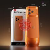 (Snapshop) Âm đạo giả đa năng Galaku Sucking Cup 2in1 màu cam Chính Hãng