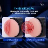 Âm đạo giả 2 đầu Jiuai Jiba Pro Chính Hãng