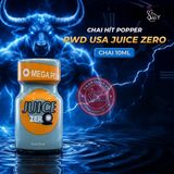 Chai hít tăng khoái cảm Popper PWD USA Juice Zero - Chai 10ml Chính Hãng