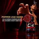Chai hít tăng khoái cảm Popper PWD USA C4 Red - Chai 10ml Chính Hãng
