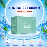 Bao cao su Juncai Spearmint siêu mỏng 001, ôm sát, hương bạc hà