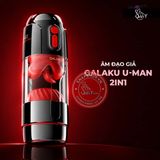 Âm đạo giả đa năng Galaku U-Man 2in1 Chính Hãng