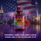 Chai hít tăng khoái cảm Popper DS USA Golden Cock Pride - Chai 30ml Chính Hãng